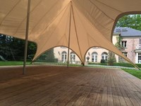 Sailcloth tent huren