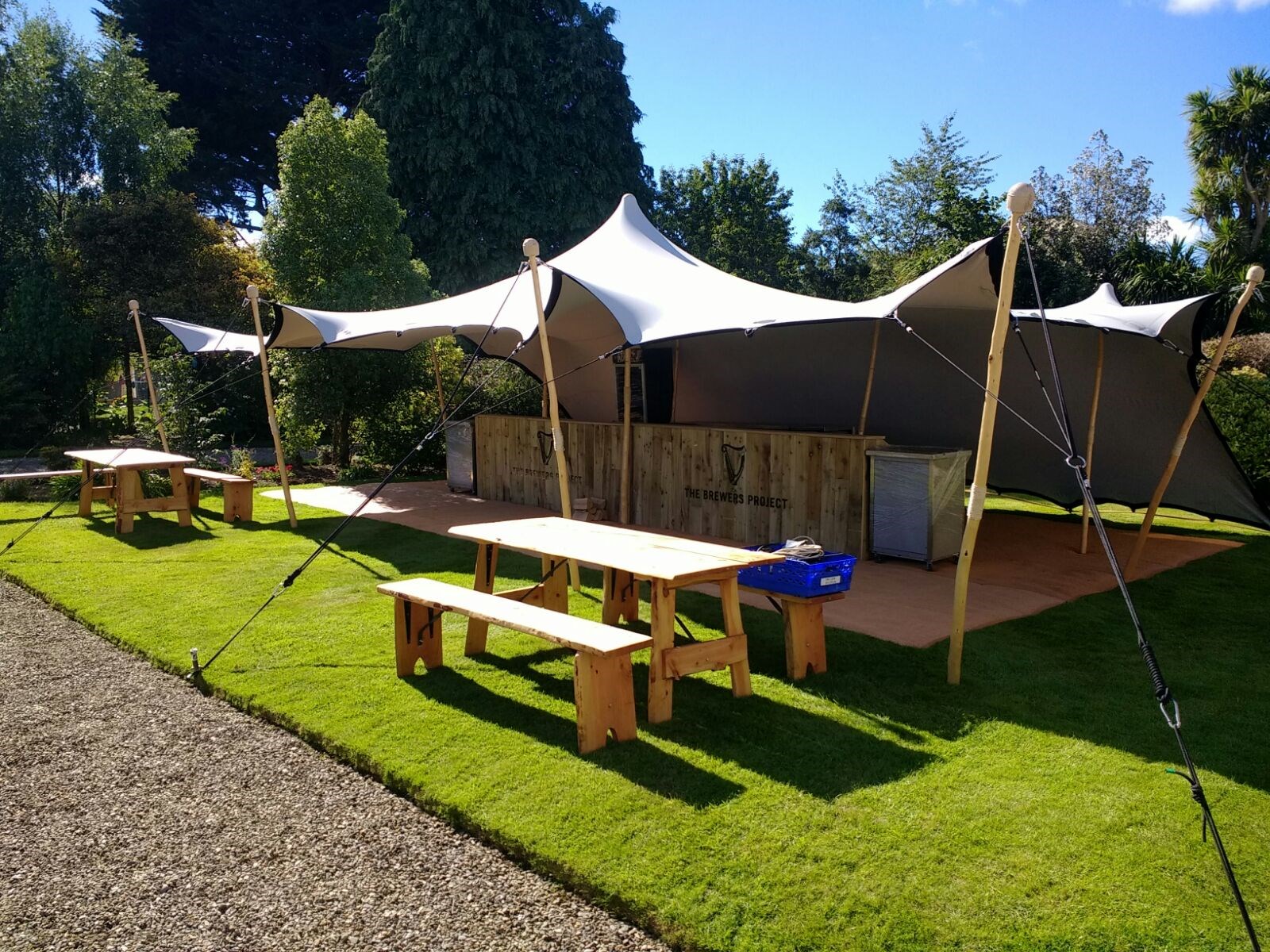 voor de hand liggend Rijke man Lenen tentenverhuur - trouwfeest - tuinfeest - communiefeest - feesttent huren  Tentenverhuur - Starshade Sailcloth Stretchtenten Dome feesttenten