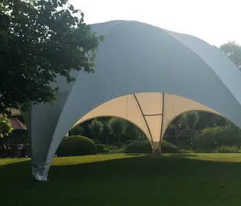 Hexadome, tent huren, tuinfeest, tentenverhuur
